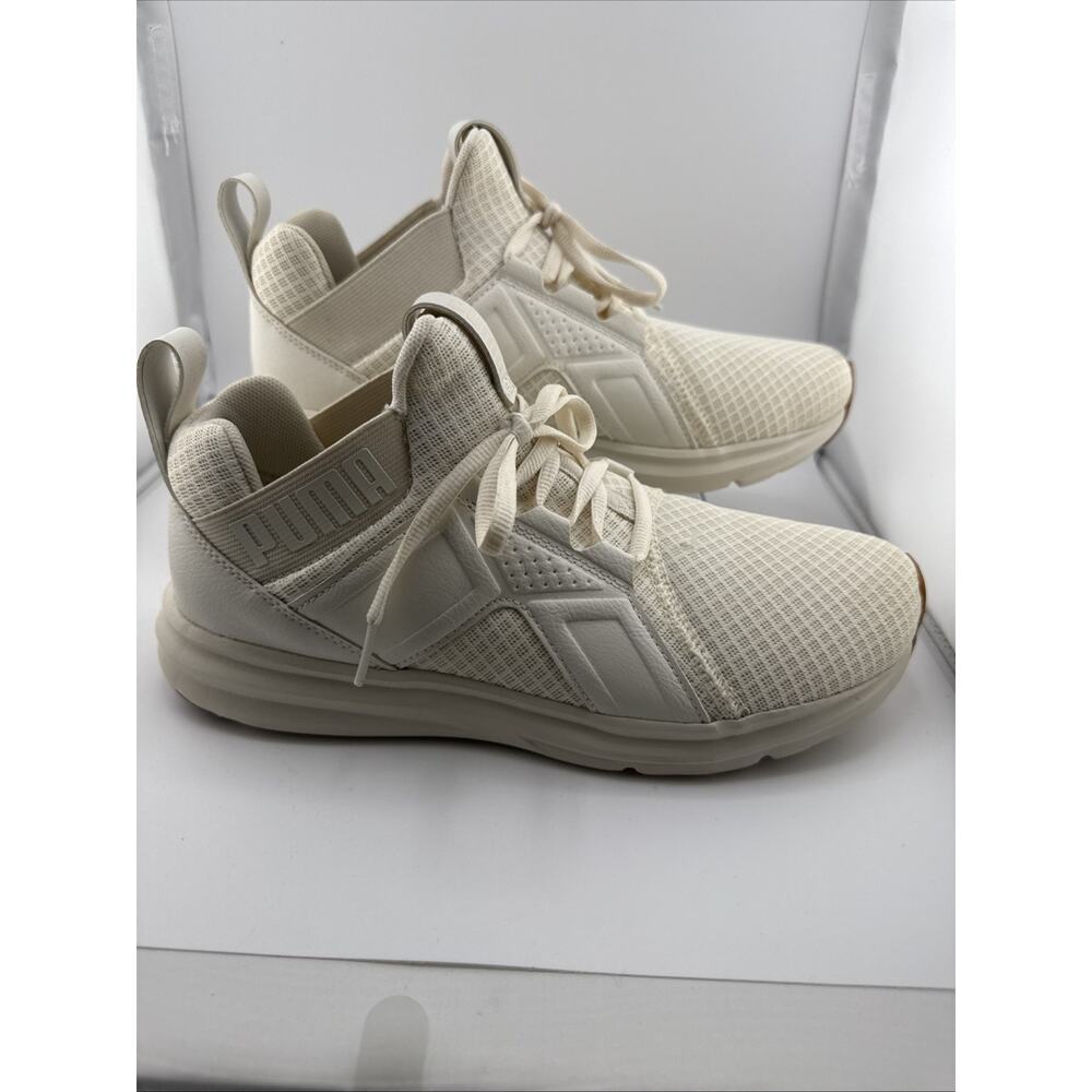 Puma Enzo Premium Women’s Shoes/Sneakers Size 9 Mesh Ivory 191331-02 NEW - Picture 10 of 16